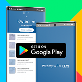 Aplikacja FM LEX już dostępna w Google Play!